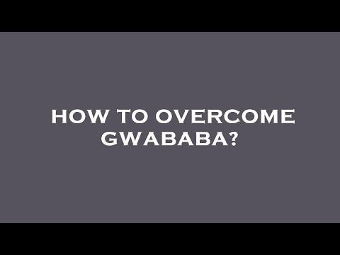 How to overcome