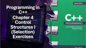 Programming in C++ Chapter 4 Control Structures 1 (Selection) Exercises 4-1 to 4-6