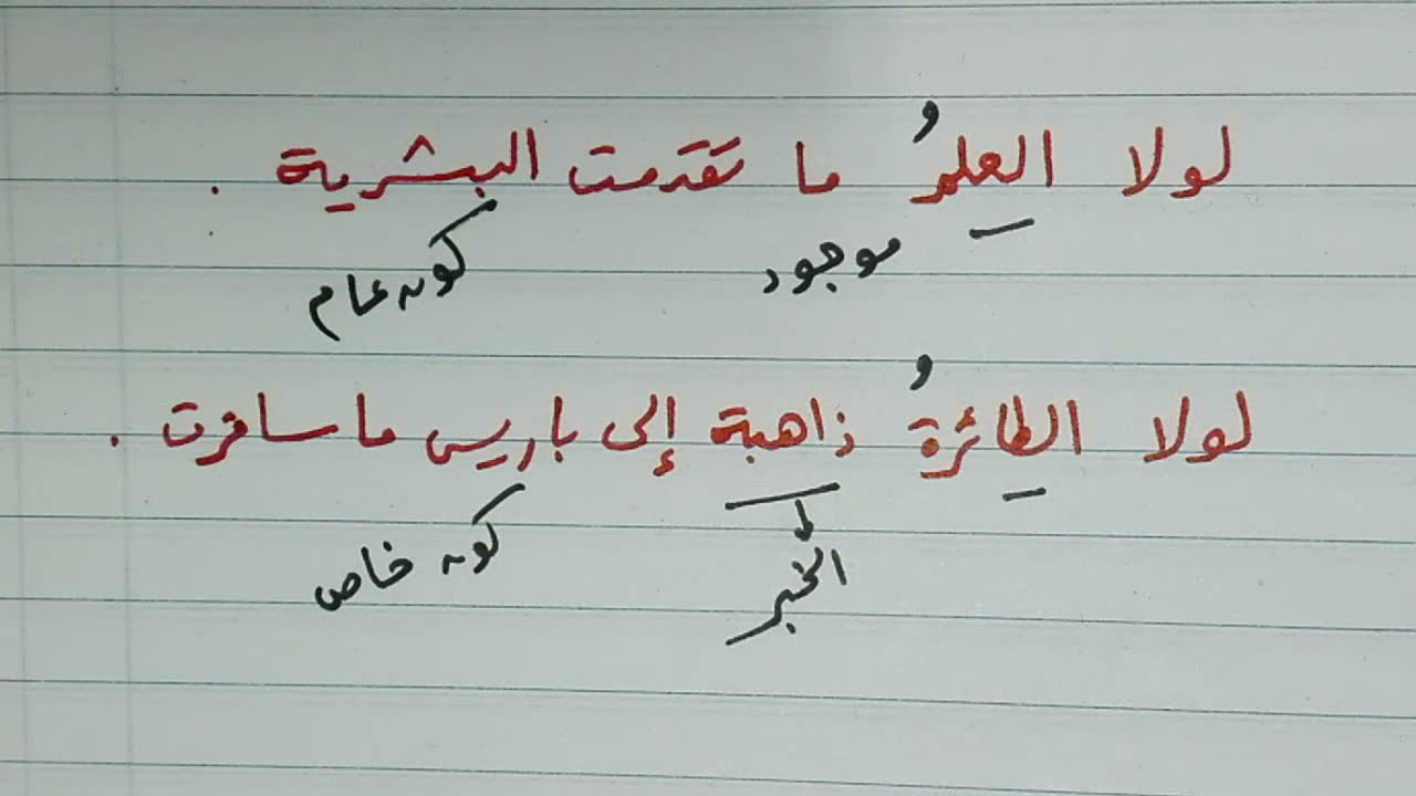 الخبر بعد لولا محذوف أم مذكور؟