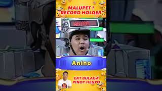 Malupet! Record Holder ! ANINO ! EAT BULAGA "PINOY HENYO" #eatbulaga #pinoyhenyogames #gma7network screenshot 3