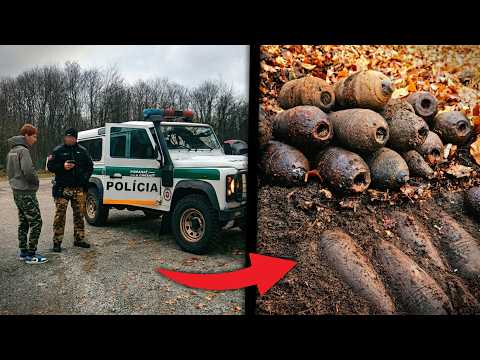 Nový najväčší nález munície na Dargove - PRIŠLA POLÍCIA ! 💣