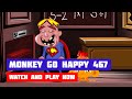 Monkey GO Happy: Stage 467 — WonderingGirl, BatBoy and CrazyMan · Game · Walkthrough