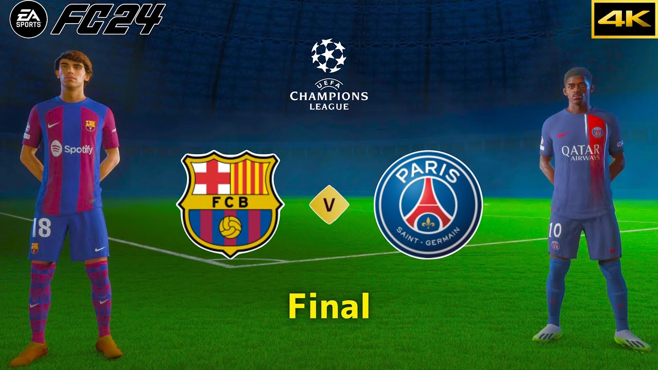 QUARTAS DE FINAL CHAMPIONS LEAGUE PSG VS BARCELONA, MESSI vs BARÇA - PES  2021 - MASTER LEAGUE #49 