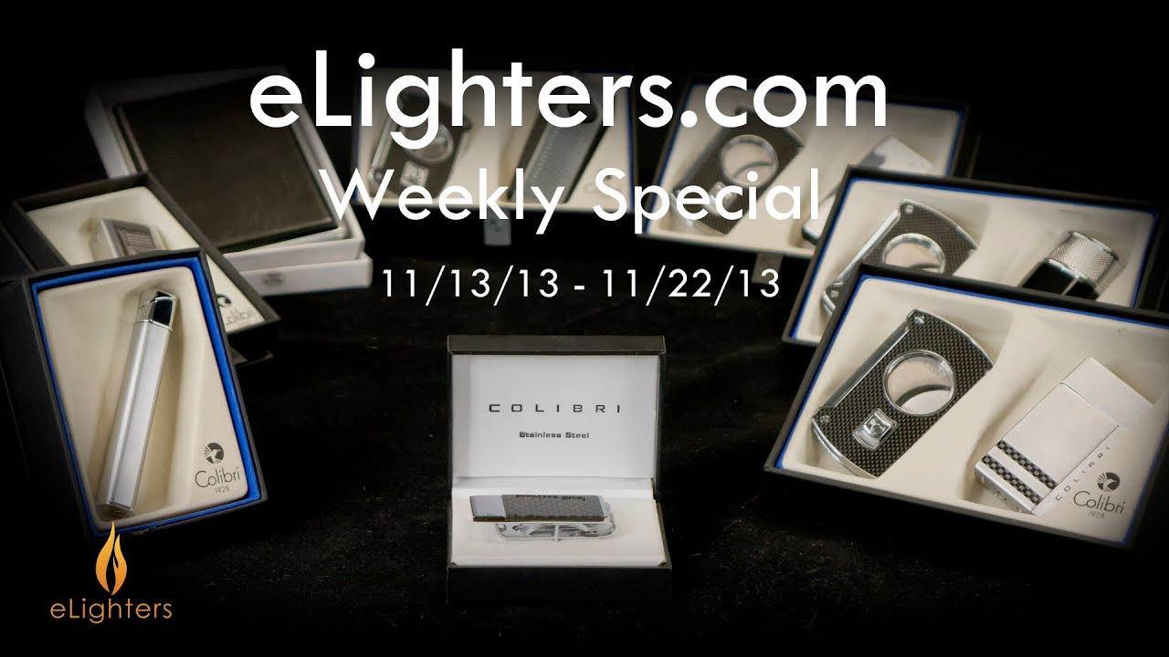 Elighters.com Holiday Special  - Colibri Collection Sale 11/13/13 - 11/22/13