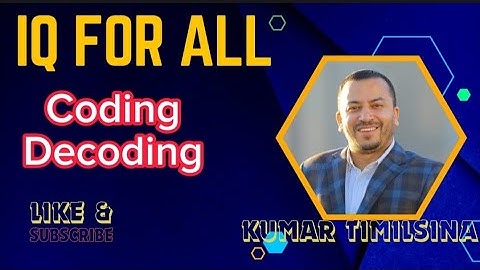 Coding and Decoding reasoning | Coding and Decoding | Kumar Timilsina iq master | kumar timilsina