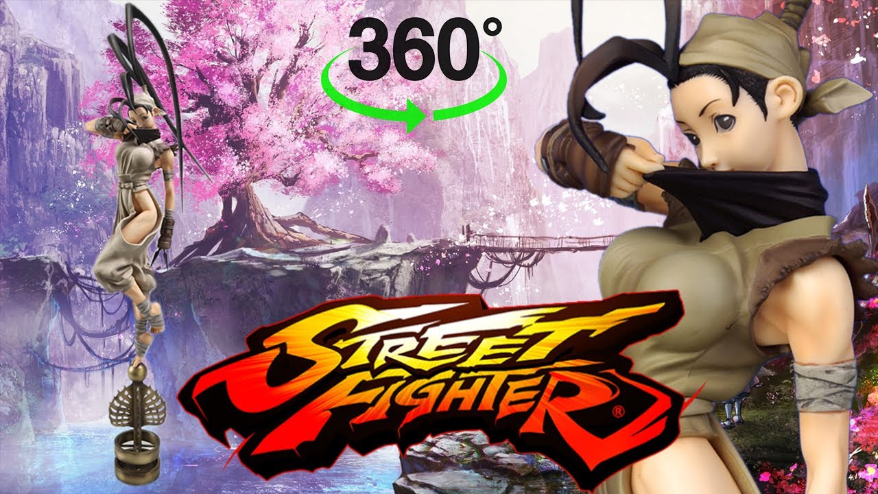 Street Fighter III Ibuki Excellent Model MegaHouse Figure 360° View