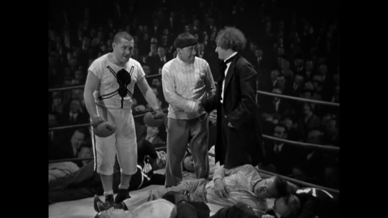 The Three Stooges - Punch Drunks - YouTube