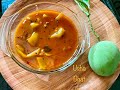 Ambiya Humman | GSB Konkani Mango Recipe | Instant mango spicy curry | Konkani Khann Anik Jevan