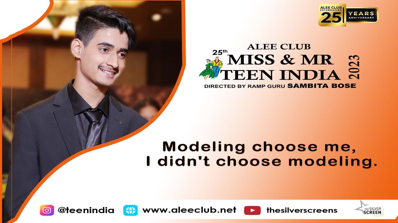 Niket Raj finalist of Alee Club Miss & Mr Teen India 2023 shares his ...