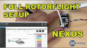 RotorFlight Complete Setup with the Nexus from beginning to end (#4)