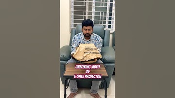 EGate 📽️#egate  #projector #hometheater #unboxingvideo #unboxing #products #minivlog #amazon