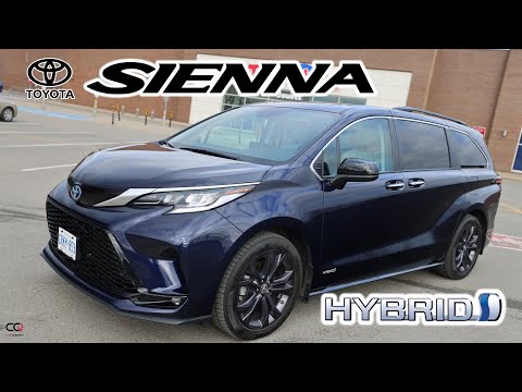 Toyota Sienna Hybrid | completely redesigned for 2021!