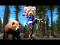 Oko and Lele オコとレレ ⭐ NEW 🦖 Animals 🐻 CGI animated short ⭐ アニメ短編 | Super Toons TV アニメ