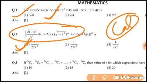 11 January 2019 Maths JEE MAINS question paper full discussion with answer