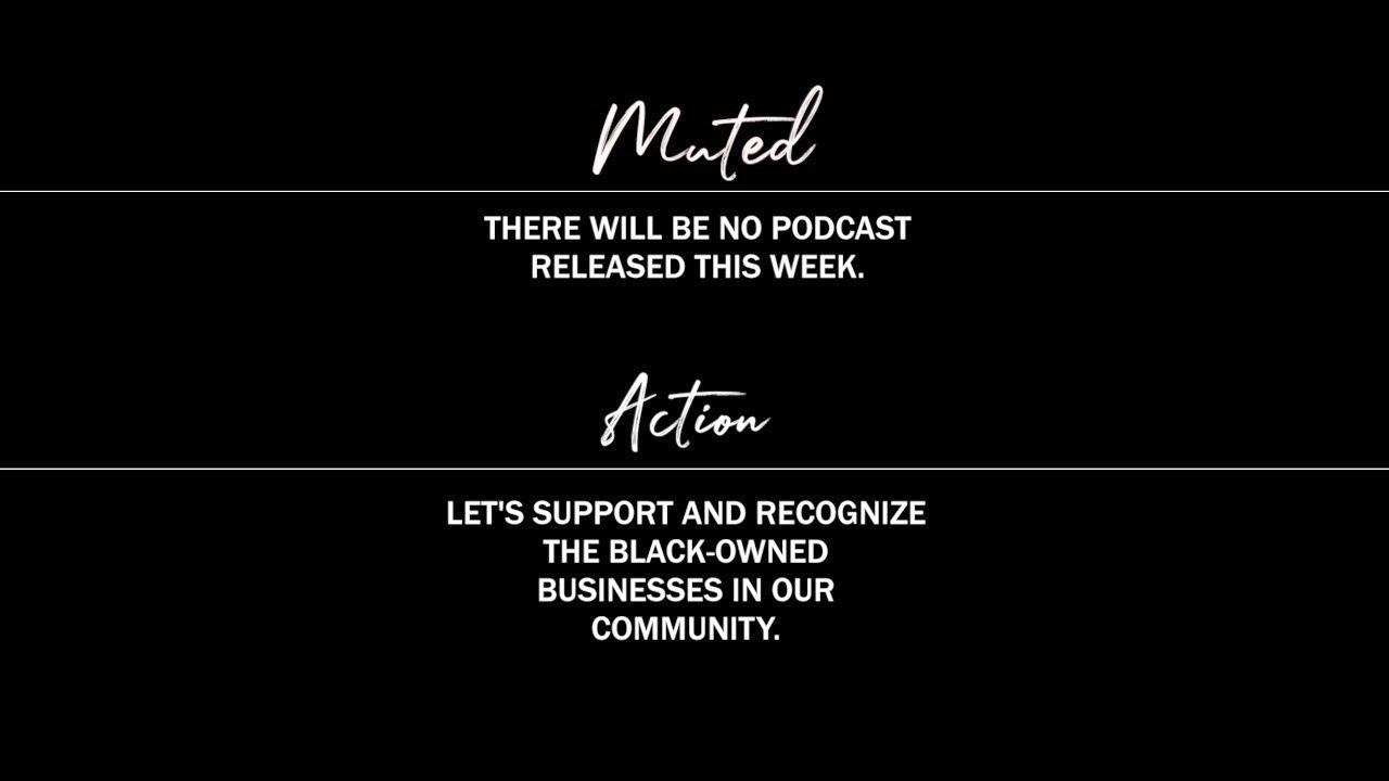 Announcement: There will be no new episode this week. 