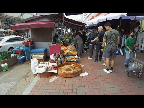 Exploring the largest traditional market in Daegu, South Korea