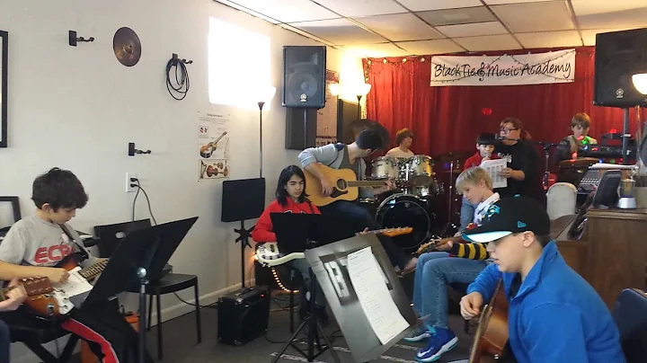 Aidan and Friends Birthday Performance Radioactive