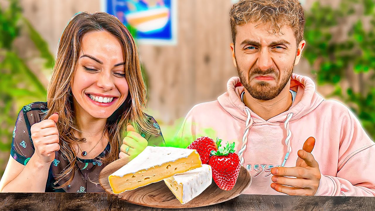 ON GOÛTE VOS PIRES MÉLANGES D’ALIMENTS (Genre Camembert et Fraise 🤮)