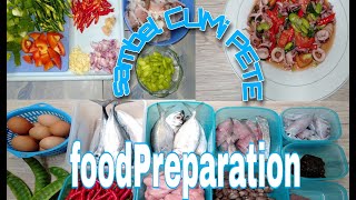 FoodPrep Minggu ke4 Lanjut masak sambel cumi cabe ijo