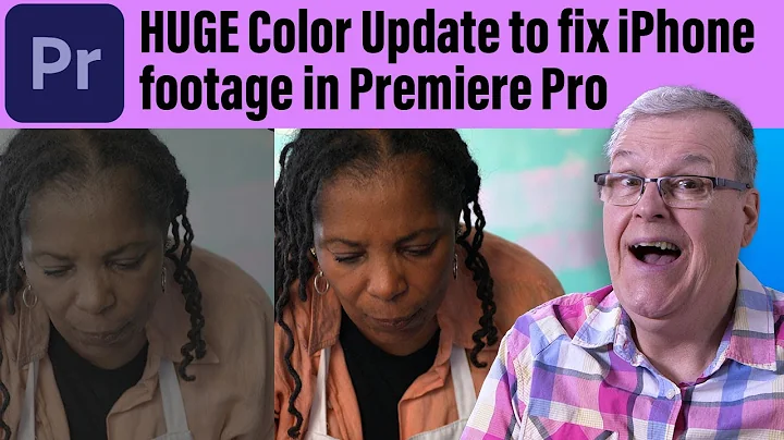 HUGE Color Update to fix iPhone footage in Premiere Pro
