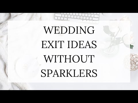 Video: How To Organize An Exit Wedding