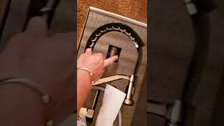 Unboxing the OWOFAN Kitchen Sink Faucets with Pull Down Sprayer Solid Brass Brushed Nickel.