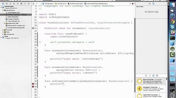 Enable save credentials and auto-login feature in your Swift app
