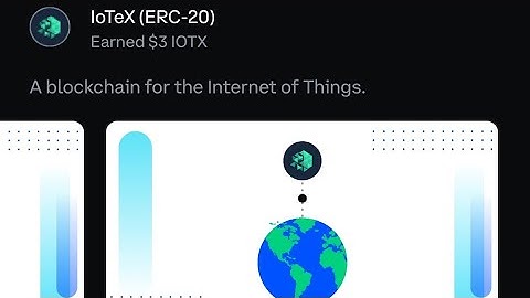 #Coinbase IOTEX(Erc-20) QUESTIONS and ANSWERS to earn $3 in #iotx  #learnandearn