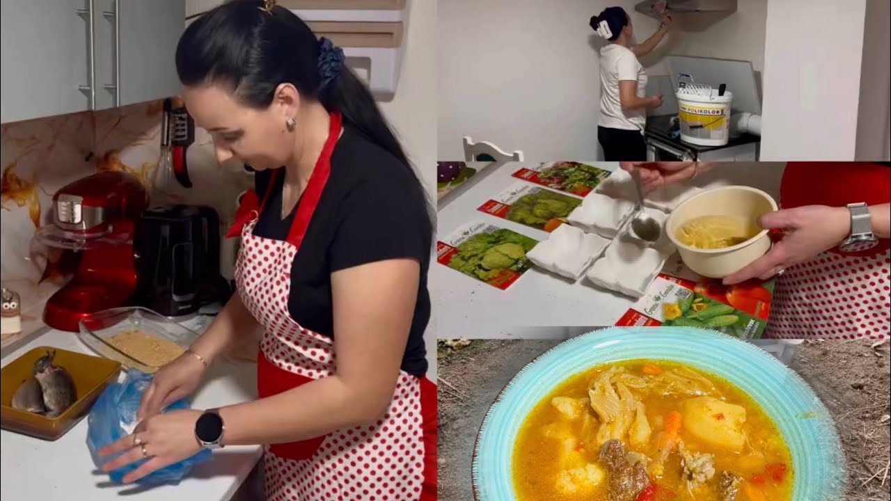 Bosanski lonac🍀Krečim kuhinju🍀 Sijem rasade za proljetnu sjetvu🍀Dali i vi mislite da je rano?