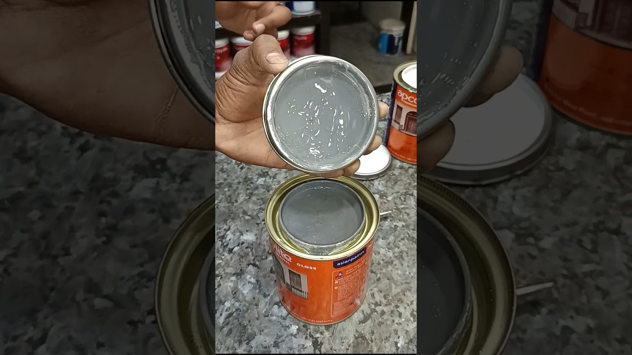 Oil paint for wood and metal door. Apcolite enamel #polish #shorts#short#asianpaints#colour