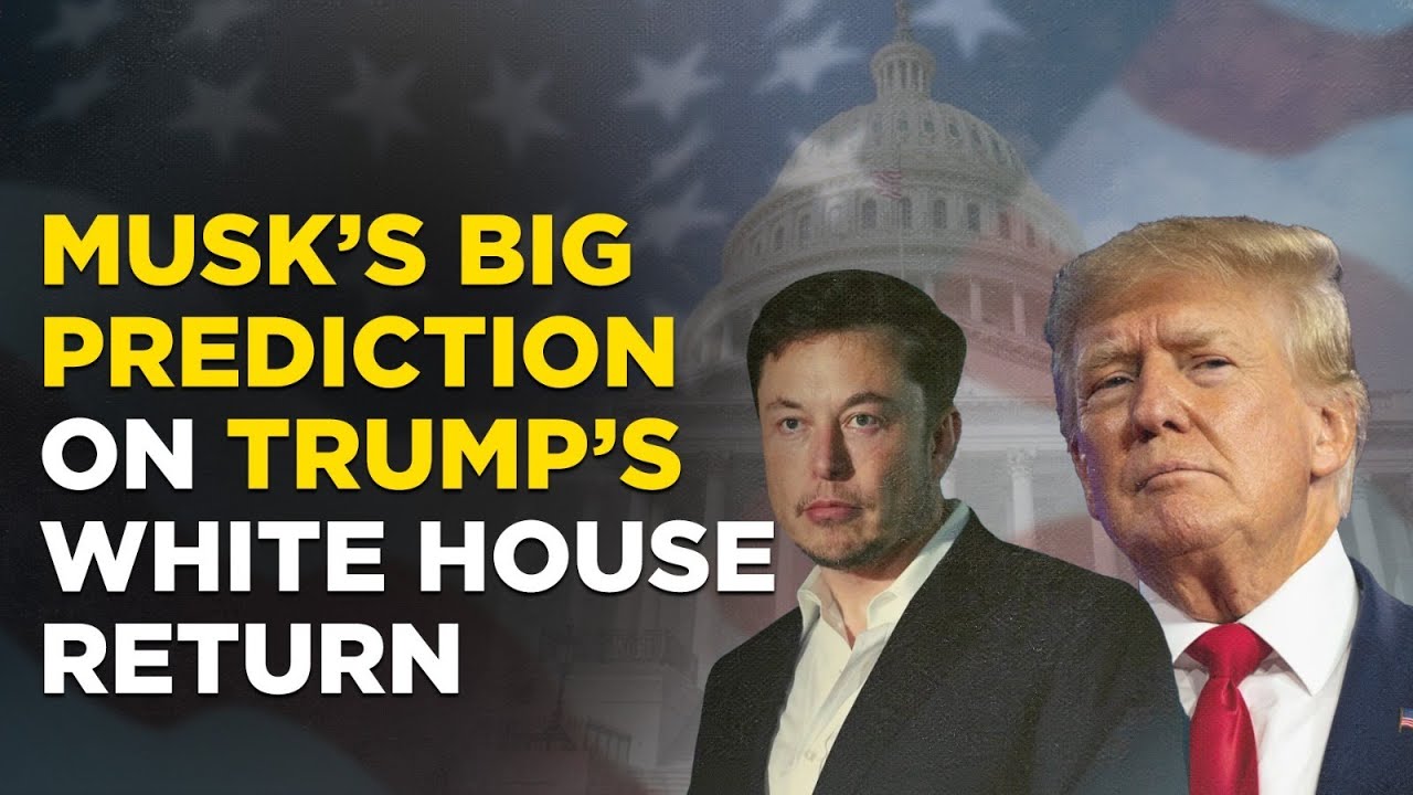 ⁣US News Live : Elon Musk Predicts Trump's 'Landslide' Win If He Gets Arrested In New 
