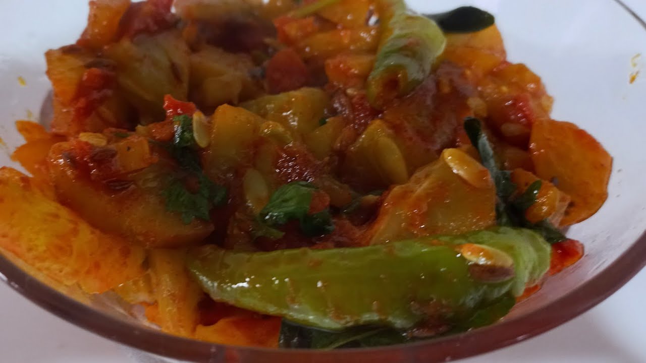 Kheera Tamatar ki sabji