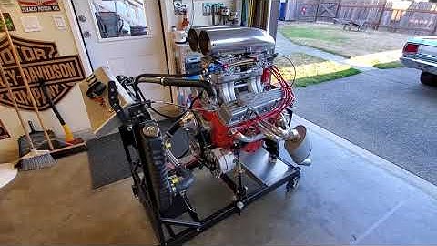 327 tunnel ram 11 to 1, 280 Isky on the run stand