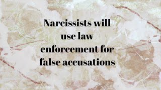 #narcissism Narcissists will falsely accuse you of committing a crime against them