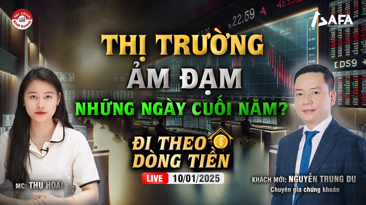 Outline Video THỊ TRƯỜNG CHỨNG KHOÁN GIAO DỊCH ẢM ĐẠM NHỮNG NGÀY CUỐI NĂM? | #ĐTDT 10/01/2025