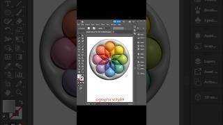 How to make a photo gallery logo in illustrator #art #tutorial #shorts #shortsfeed #short