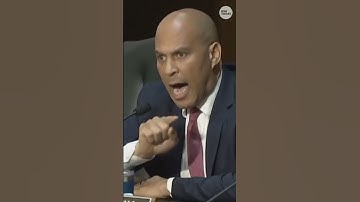 Sen. Cory Booker grills FBI Director Kash Patel in heated exchange #Shorts