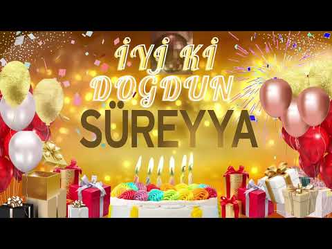 SÜREYYA - Doğum Günün Kutlu Olsun SÜREYYA