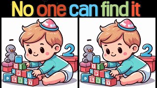 No one can find it【Find the difference】