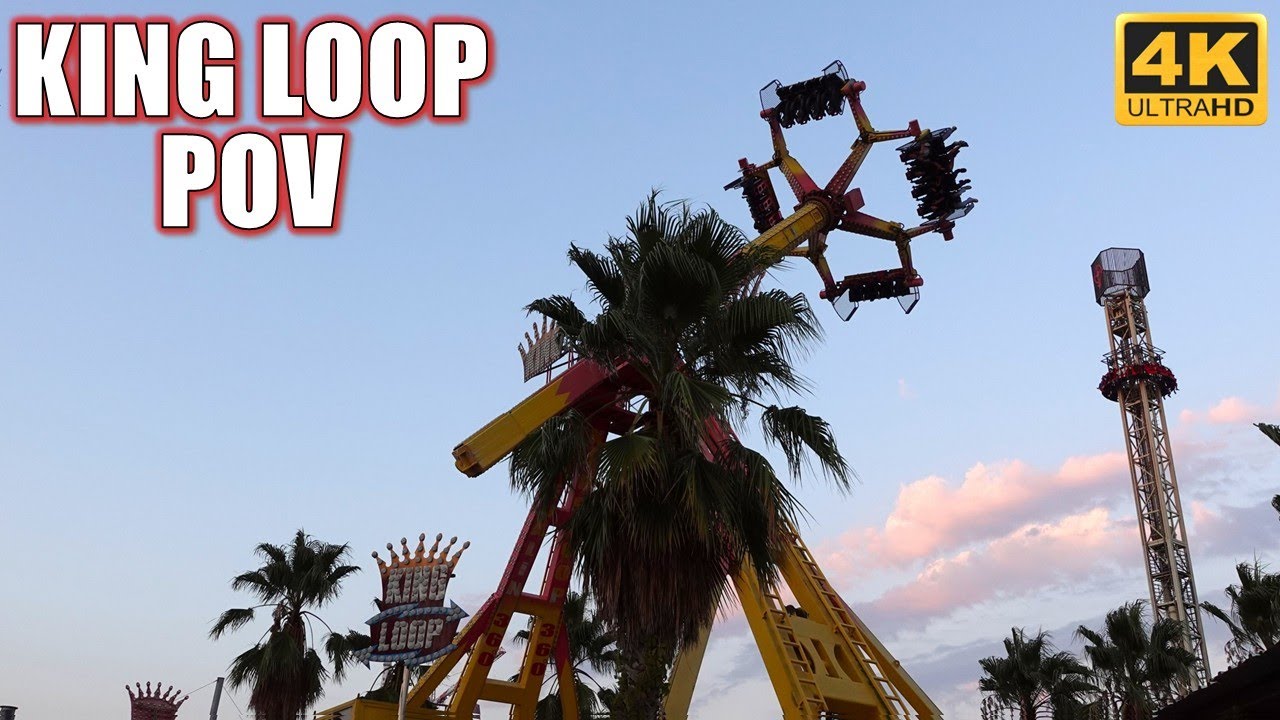 Вид от первого лица на трассу King Loop (4K 60FPS), ViaSea Technical Park Loop Fighter | Без авто...