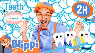 Blippi Goes To The Dentist | Blippi | Educational Kids Videos | Moonbug Kids