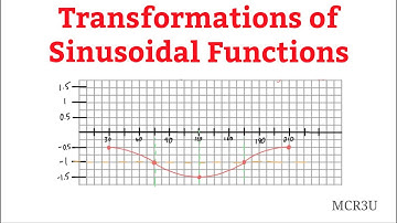 Transformations of Sinusoidal Functions (MCR3U)