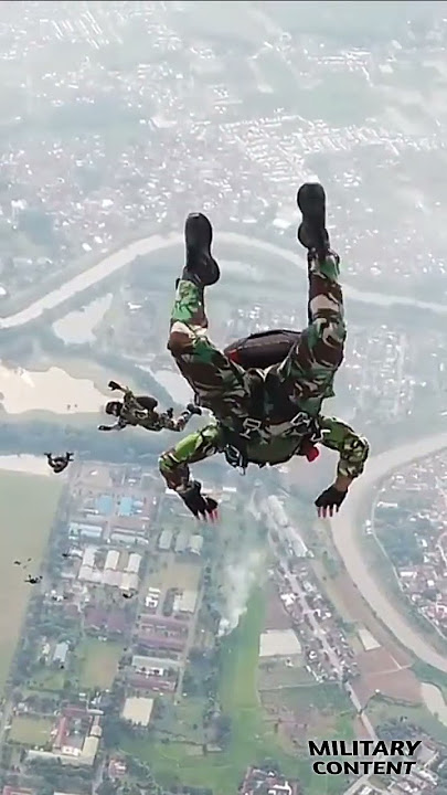 Penerjunan free fall SATBRAVO 90 PASGAT