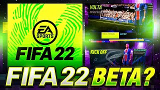 FIFA 22 BETA HAS STARTED!? LEAKED IMAGES