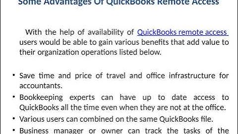 Learn Ways to Access QuickBooks Remotely