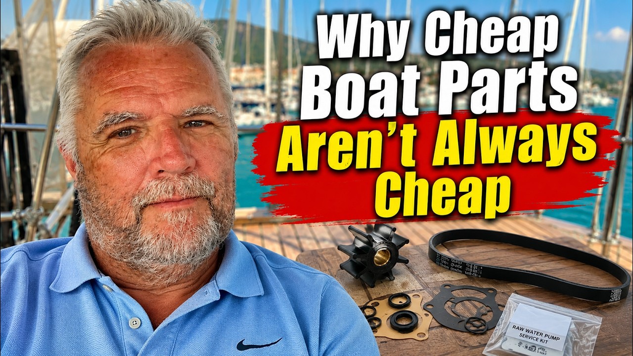 ⁣Sailing Reality Check | Tiny Parts, Huge Expenses