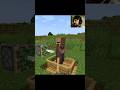 Minecraft Villager Funny Moment #minecraft #memes #shorts