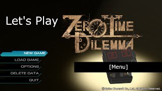 Let's Play Zero Time Dilemma [Menu]