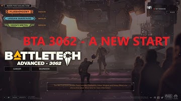 Battletech Advanced 3062 - A New Start