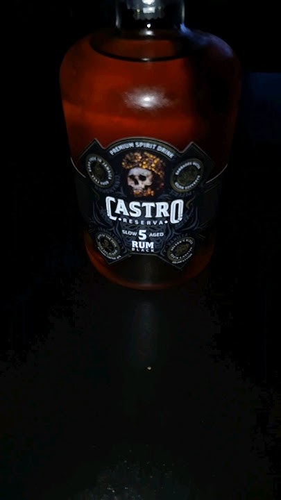 Castro 5-тилетний ром. Чисто коктейльный вариант. Моя оценка 7,4/10. # ...